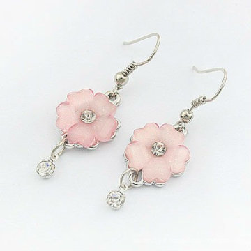 Boucles d&#39;oreilles à fleurs élégantes en style coréen Bijoux en gros FE70